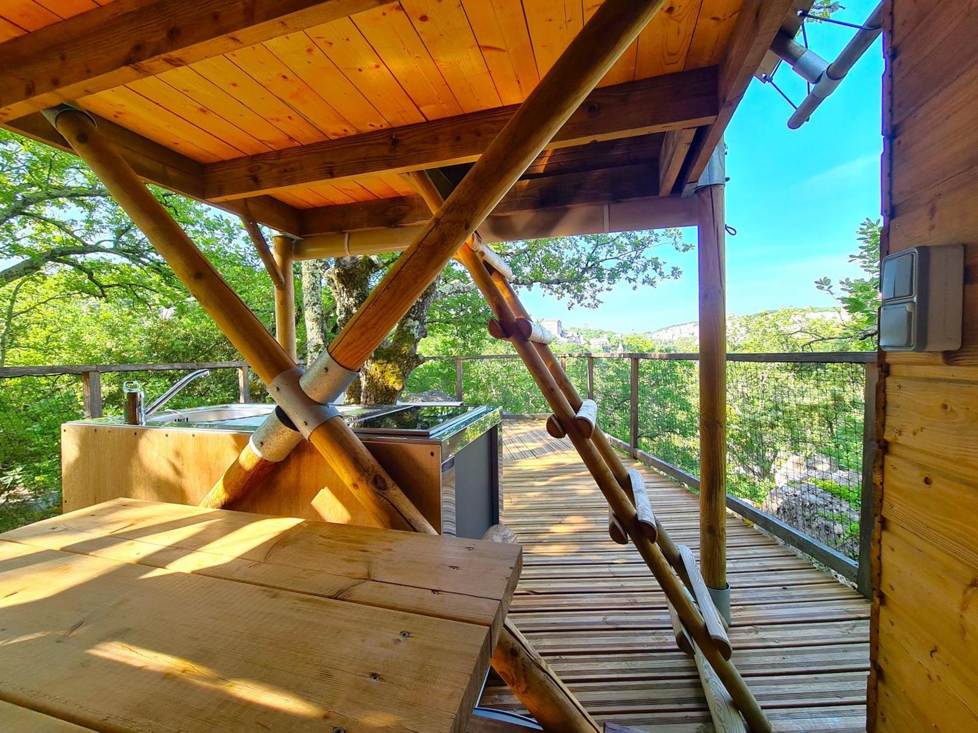 Cabanes Lodges Le Serviere Balazuc Kültér fotó