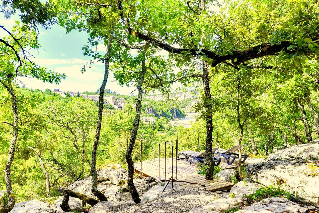 Cabanes Lodges Le Serviere Balazuc Kültér fotó