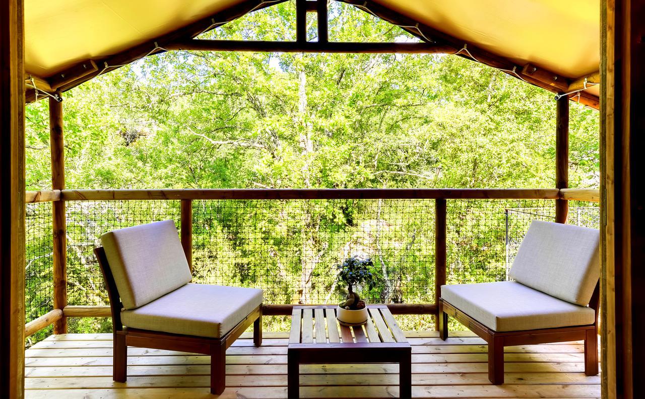 Cabanes Lodges Le Serviere Balazuc Kültér fotó